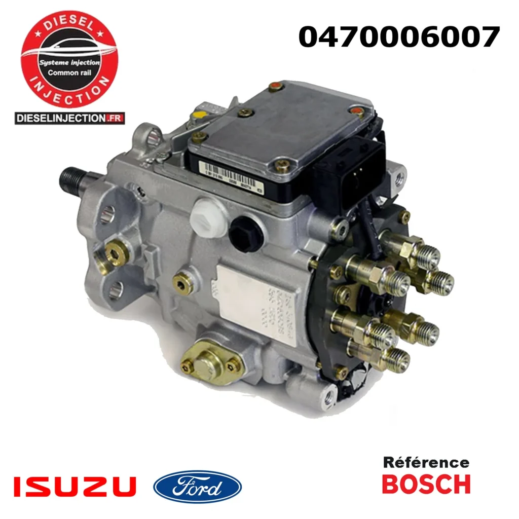 Pompe à injection BOSCH 0470006007 Neuve — New Holland TM120-TM190 / Case IH 7.5L