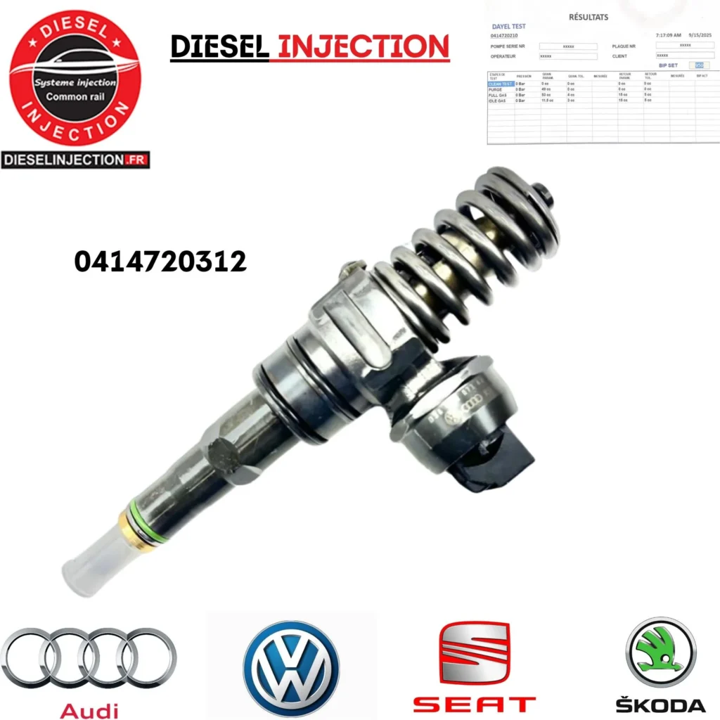 Injecteur pompe bosch 0414720306 – 0414720312
