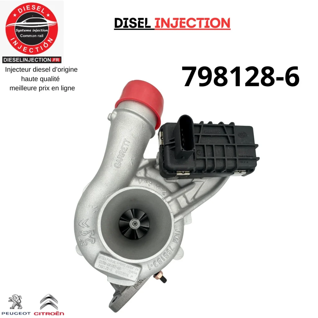 Turbo charger 798128-6 Citroen Jumper 2.2 HDI 110 130 150 cv