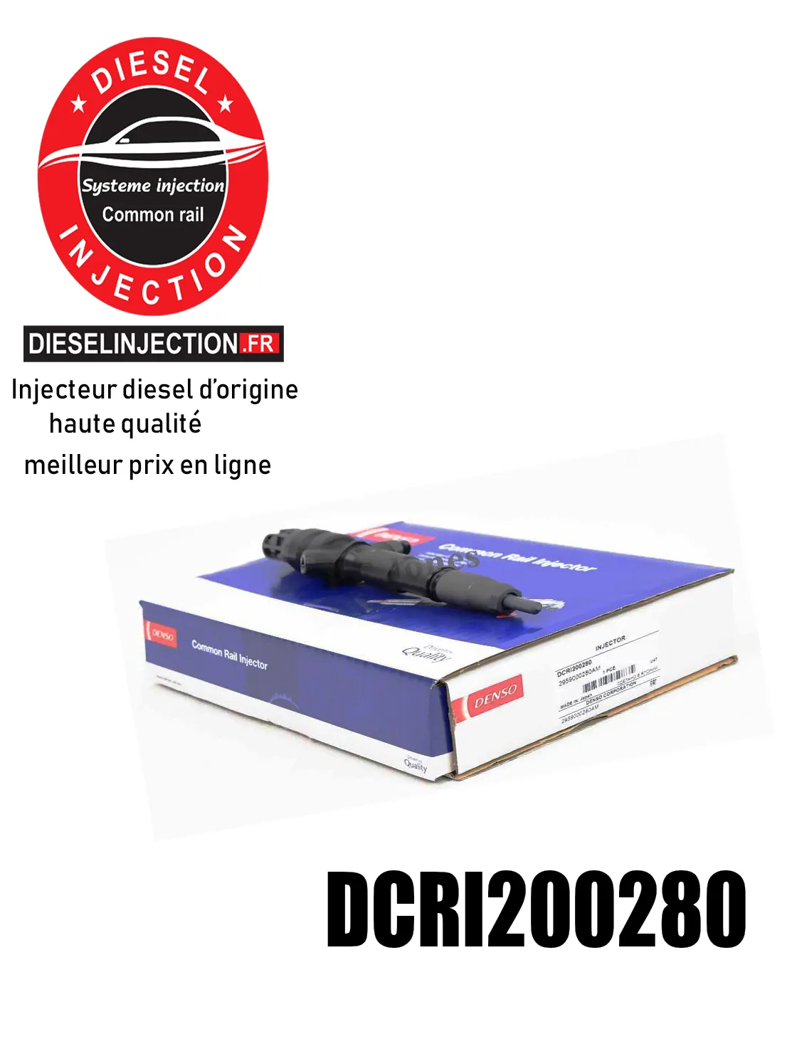 Injecteur Denso 23670-39435 Neuf23670-39435 295900-0200
