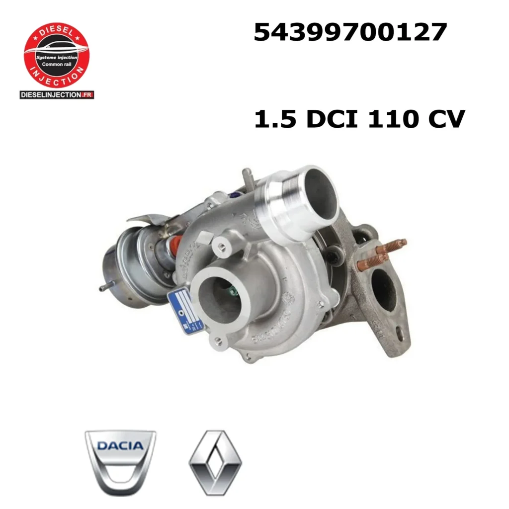 Turbo 1.5 DCI 110 CV – 54399700127 – TURBO NEUF