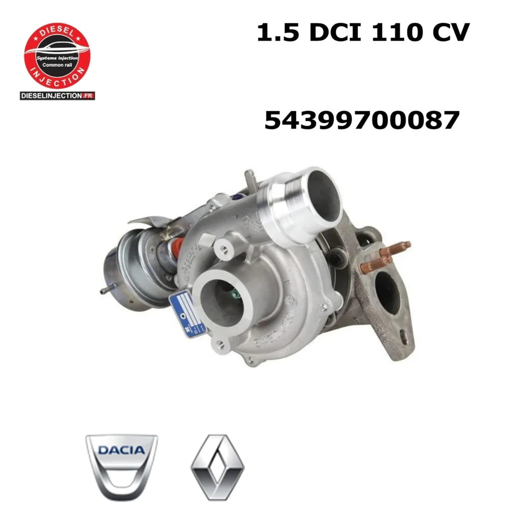 Turbo 1.5 DCI 110 CV – 54399700087-54399700076 – 54399980127