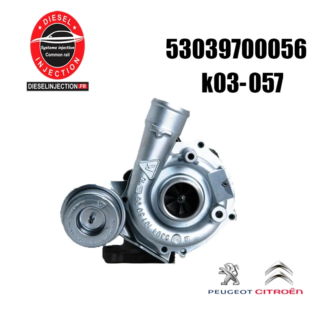 Turbo Dispatch Jumpy Xsara 206 307 406 2.0 L 109-110 cv 53039700056 Kkk