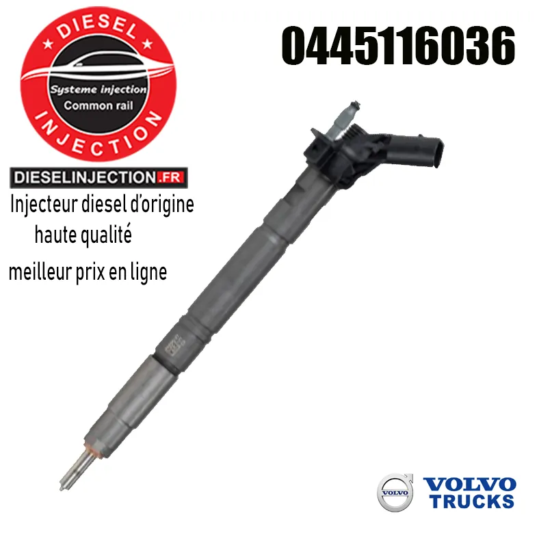Injecteur bosch piezo 0445116036 – 0986435408 Neuf