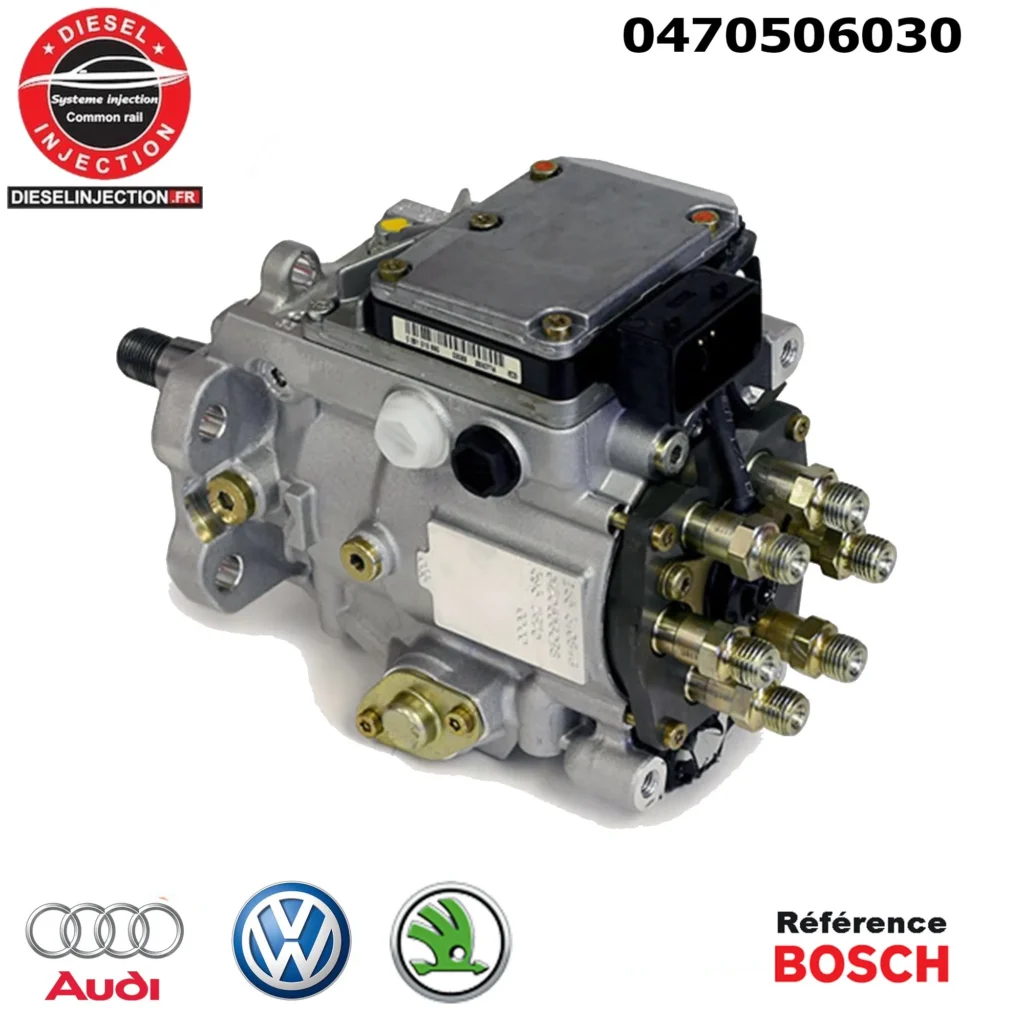 Pompe à injection BOSCH 0470506030 — Audi A4 / A6 / A8, VW Passat, Skoda Superb 2.5 TDI