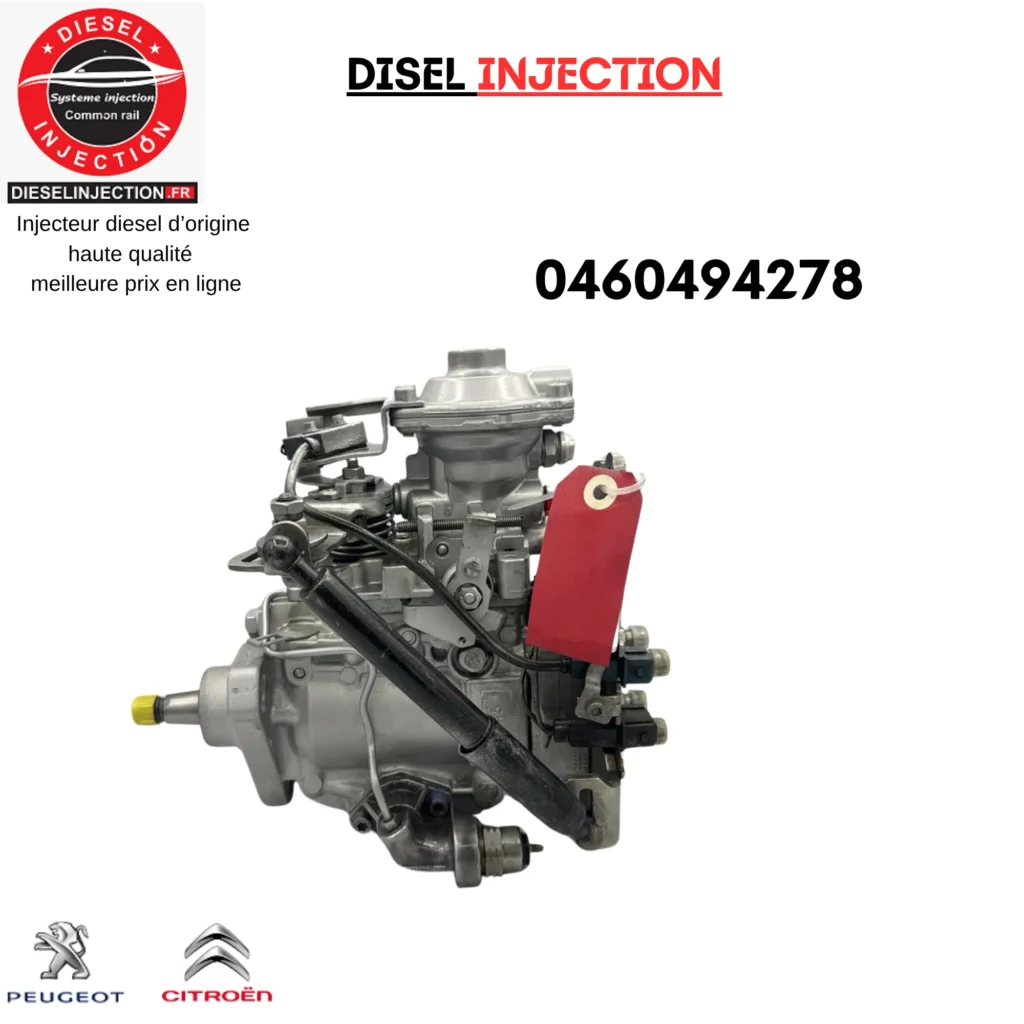 Pompe à injection équivalente BOSCH 0460494278