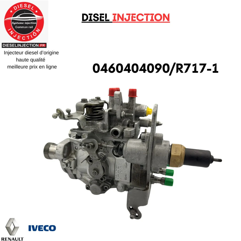 Pompe à injection 0460404090 Renault 2,5 D Bosch R717-1