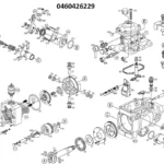 Pompe à injection BOSCH 04604262290460426229