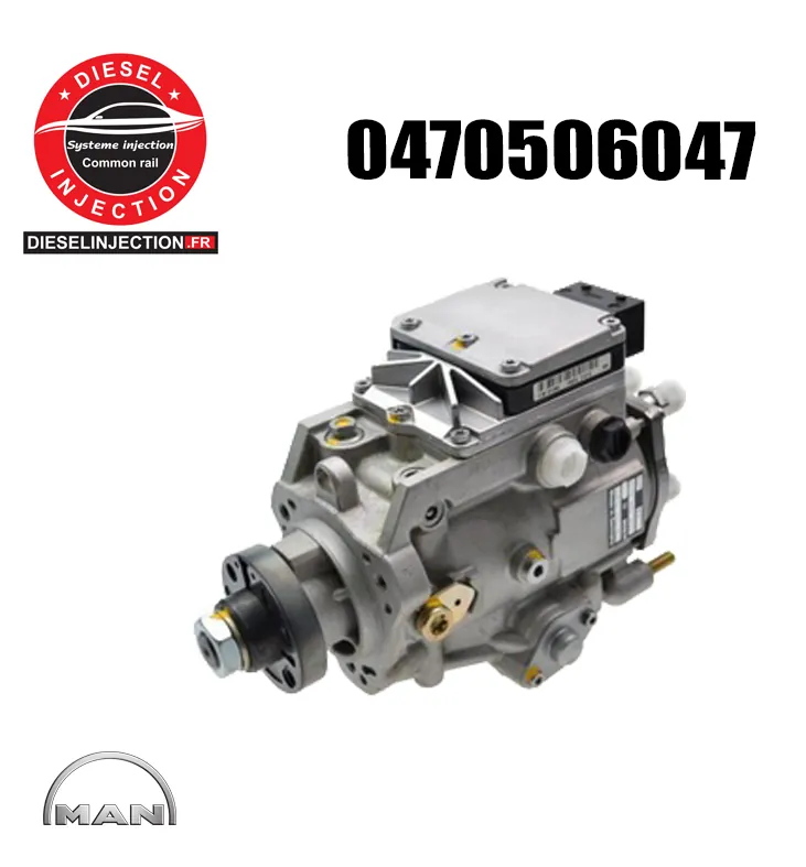 Pompe à injection BOSCH 0470506047 — MAN poids lourd 6 cylindres