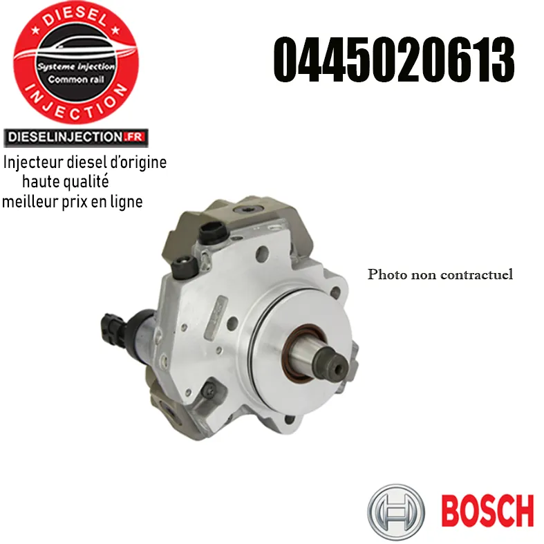 Pompe à haute pression BOSCH 0445020613