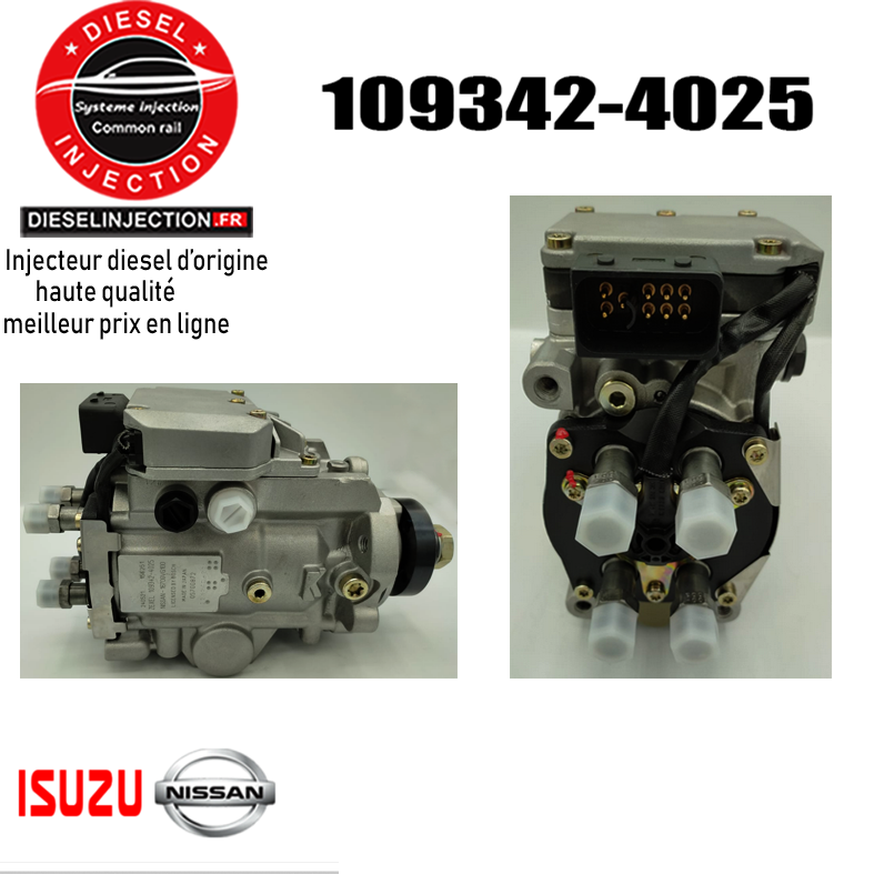 Pompe à injection ZEXEL 109342-4025109342-4025 9443611856 16700VG100 109342-4024