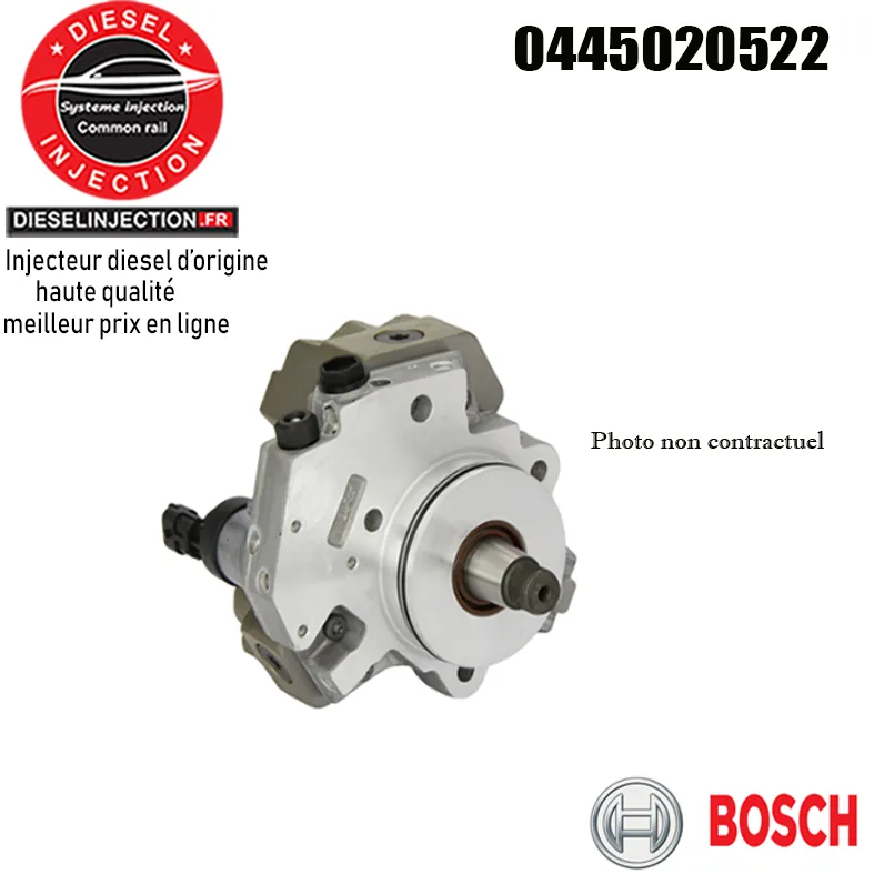 Pompe à haute pression BOSCH 0445020522