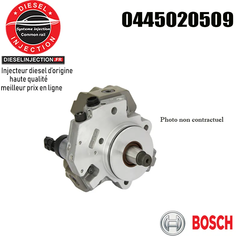 Pompe à haute pression BOSCH CP4 0445020509 Neuve