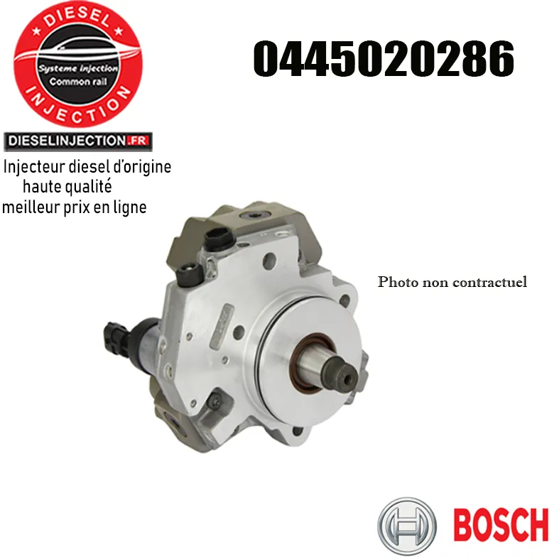 Pompe à haute pression BOSCH 0445020286
