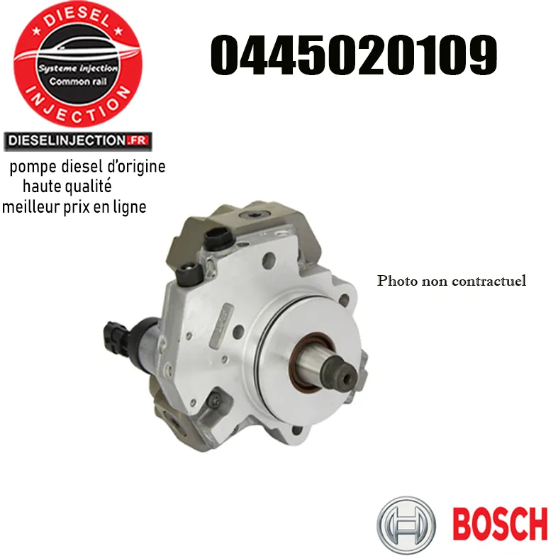 Pompe à haute pression BOSCH 0445020109