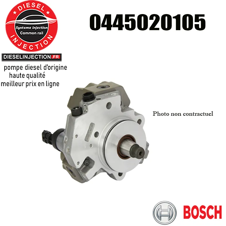 Pompe à haute pression BOSCH 0445020105