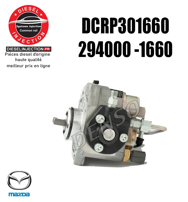 Pompe à haute pression DENSO DCRP301660DCRP301660, 294000-1661, 294000-1660