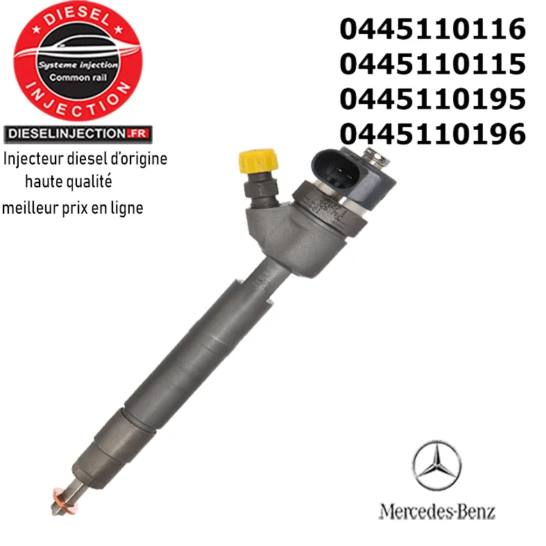 Injecteur bosh 0445110116 - 0445110115 neuf0445110116 - 0445110196 - 0445110195