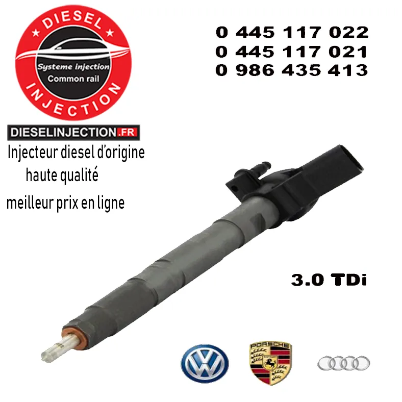 Injecteur bosch piezo 0445117022 - 04451170760445117022 0445117021 0445117076