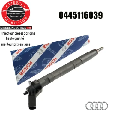 Injecteur Bosch piezo 0445116039 - 0445116040 Neuf0445116039 059130277EH 0445116040