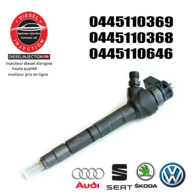 Injecteur 0445110369 - 0445110646 Reconditionné0445110369