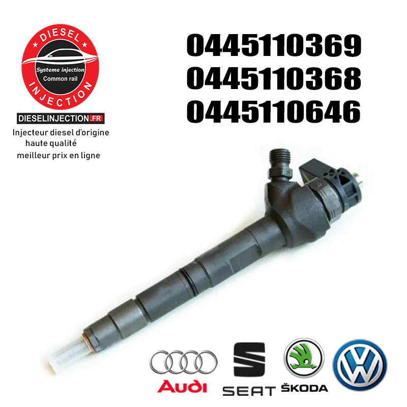 Injecteur 0445110369 - 0445110646 Reconditionné0445110369