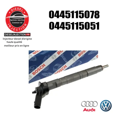 Injecteur bosch 0445115078 - 04451150240445115078 059130277AB 0445115037
