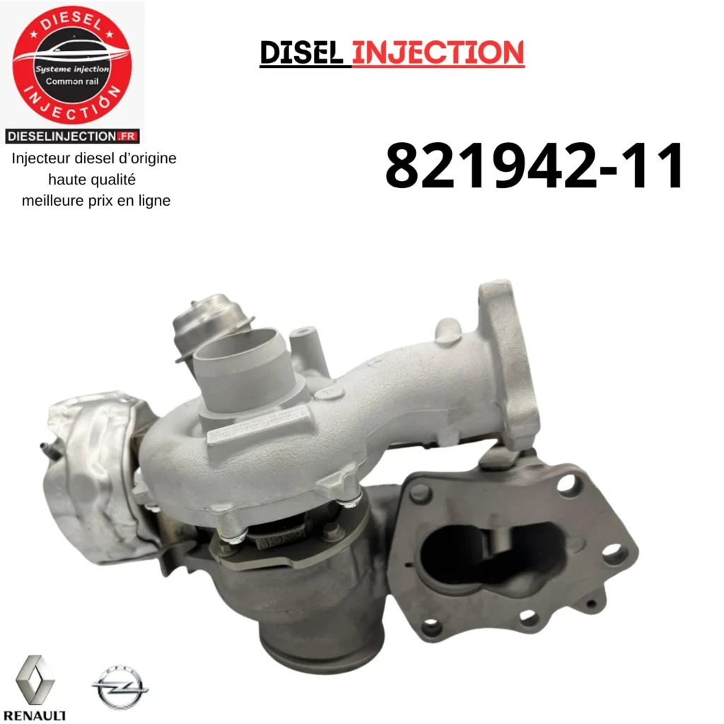 Turbo charger 821942-11 Renault 1.6 dCi 821942-5011S