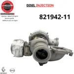 Turbo charger 821942-11 Renault 1.6 dCi 821942-5011S821942-11 821942-5011S 144110868R
