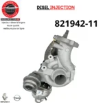 Turbo charger 821942-11 Renault 1.6 dCi 821942-5011S821942-11 821942-5011S 144110868R