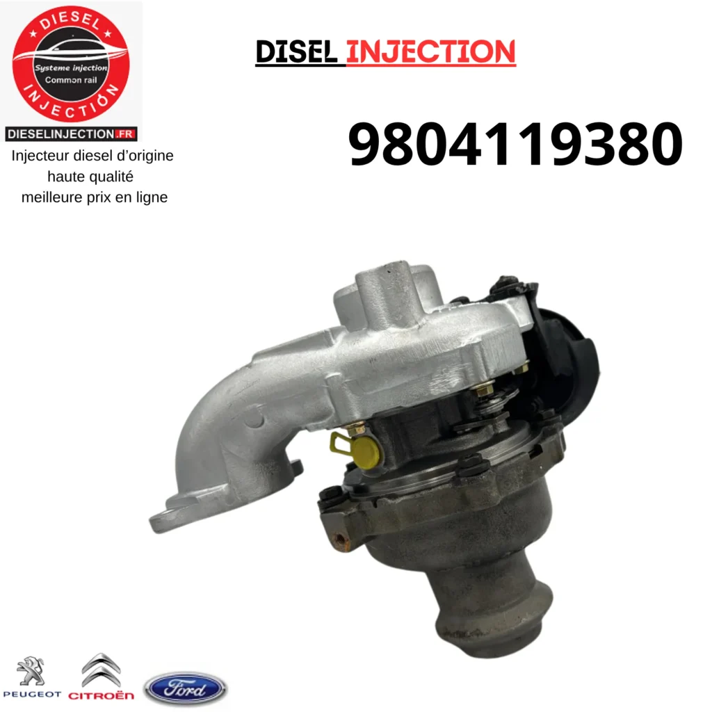 Turbo charger 9804119380 Peugeot 1.6HDI