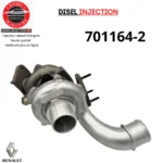 Turbo charger 701164-2 Renault espace 3 2.2 DCI 701164-5002s701164-2 701164-5002s 17208160