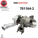 Turbo charger 701164-2 Renault espace 3 2.2 DCI 701164-5002s701164-2 701164-5002s 17208160