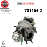 Turbo charger 701164-2 Renault espace 3 2.2 DCI 701164-5002s701164-2 701164-5002s 17208160
