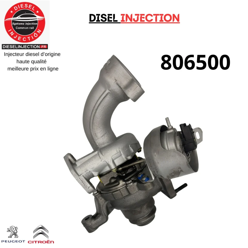 Turbo charger 806500 806500-5002S PEUGEOT 407 Sedan 2.0 HDi 120kW