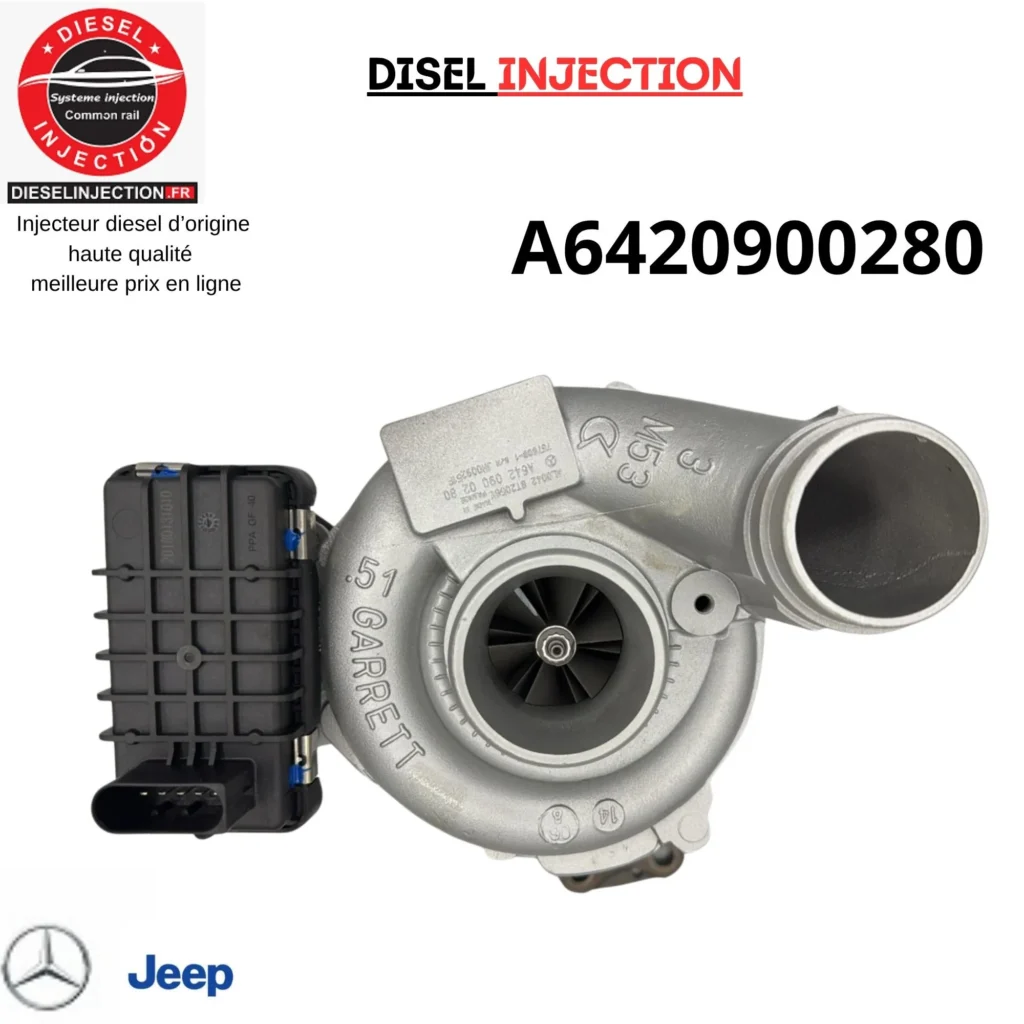 Turbo charger A6420900280 7435079 757608 7576080001 7576081 Mercedes ML 320 CDI