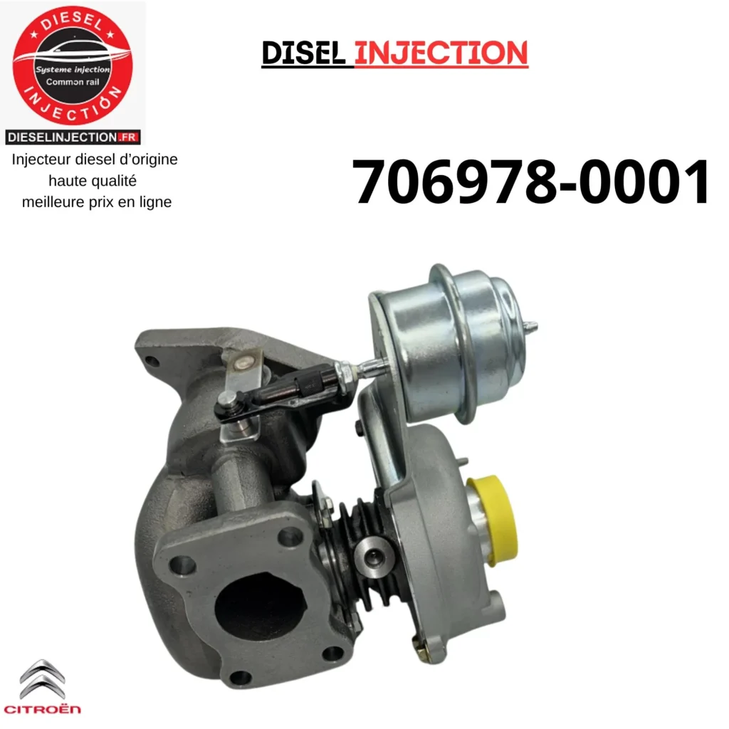 Turbo charger 706978-0001 CITROËN C8 2.0 HDi neuf adaptable
