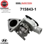 Turbo charger 715843-1 HYUNDAI H-1 2.5 CRDI 136 CV 715843-5001S715843-1 715843-5001S 2820042600