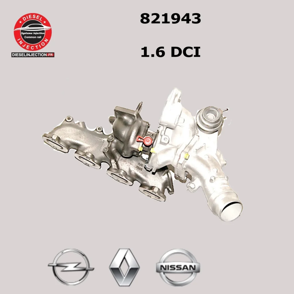 Turbo 821943 1.6 DCI MJT CDTI 120-145 CV
