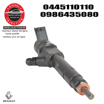 Injecteur Bosch 04451101100445110110- 0986435080
