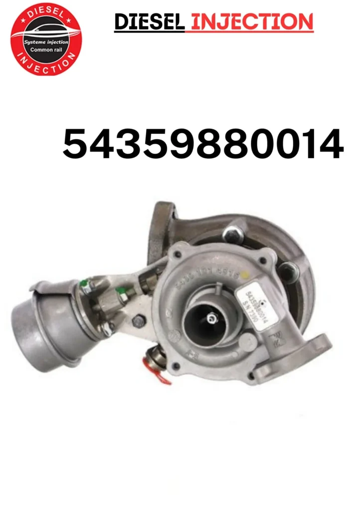 Turbo 54359880014 Fiat Doblo 1.3 MJTD 84, 90 cv