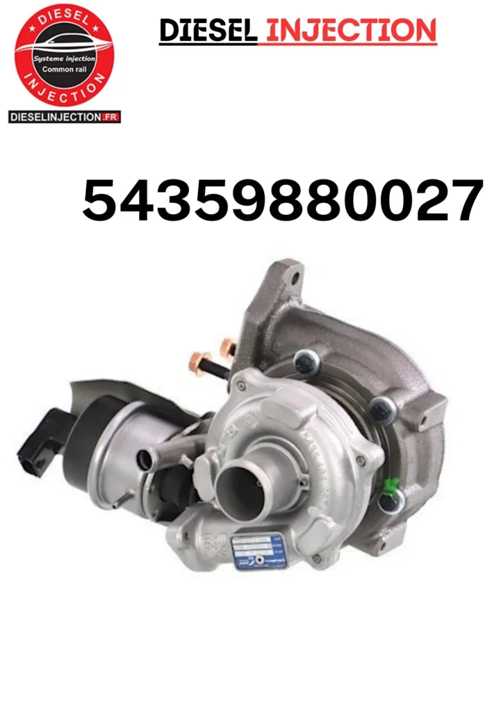 Turbo 54359880027 FIAT FIORINO 1.3 D Multijet 95 CV