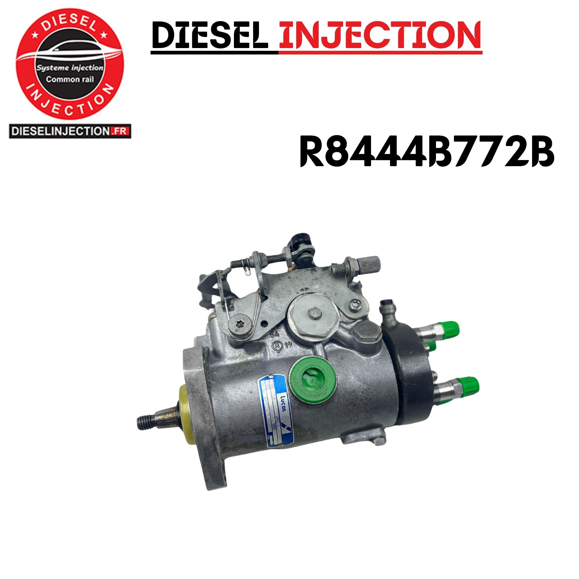 Pompe à injection R8444B772B Peugeot 205, 306 1.7D 1.8D (XUD 7/A9A)R8444B772B 8443B452A 8443B111A