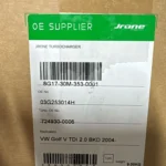 Turbo charger 724930-0006 neuf jrhon Audi A3 2.0TDI (8P/PA) 140HP BILLET724930-0006